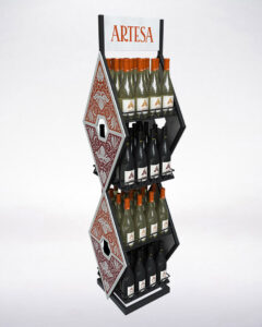 Modern Sleek Wine Display