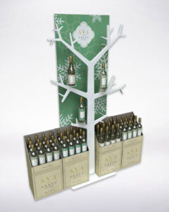 Case Stacker Wine Display