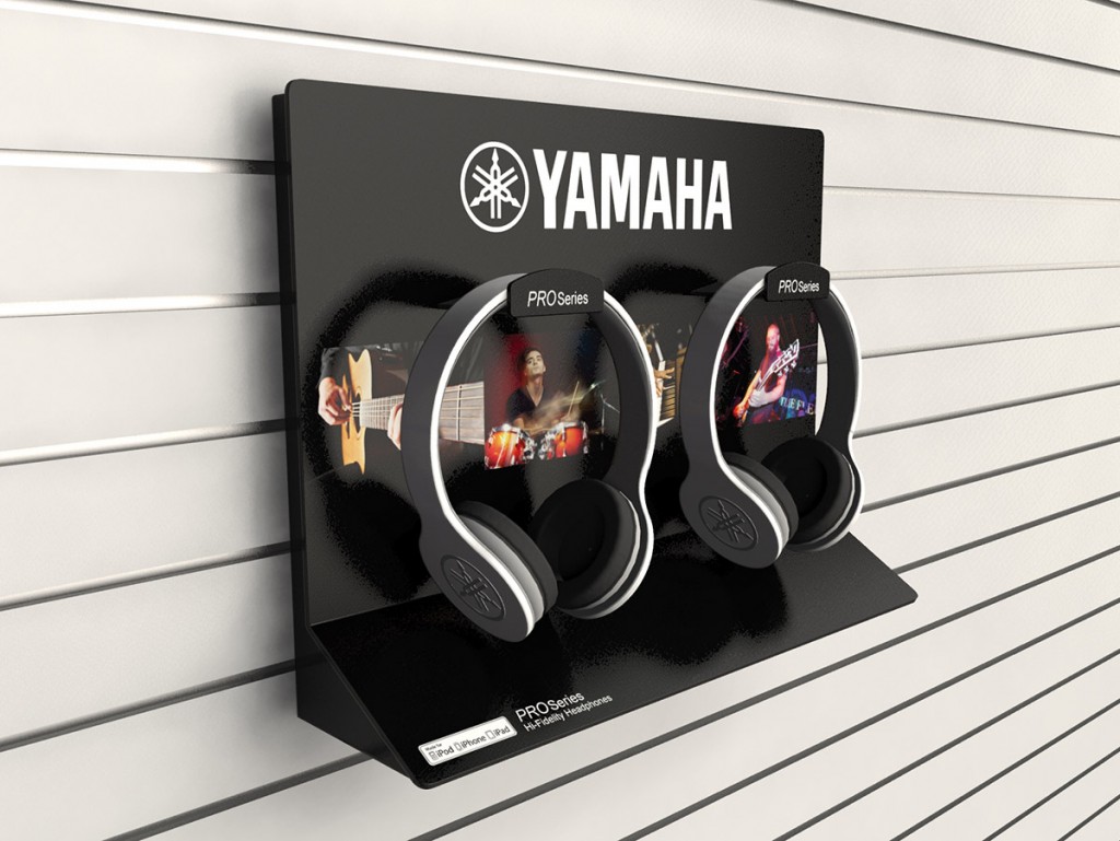 Point of Purchase Retail Display for Headphones • Studio SIMIC