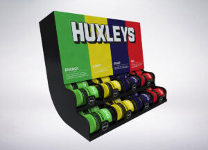 Gravity Feed Countertop Cannabis Weed Display